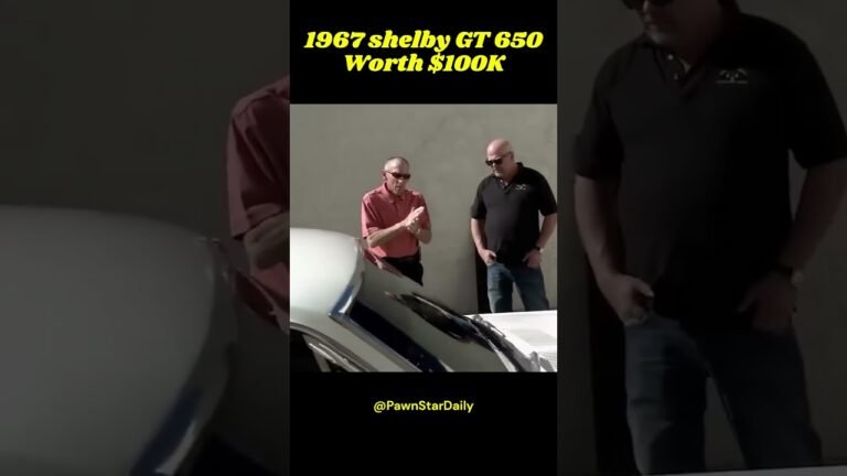 1967 Shelby GT 650 Worth $100K #shorts  #pawnstars
