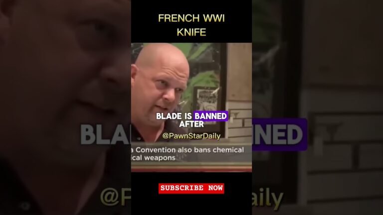 French WWI Knife in Pawn Shop #shorts #pawnstars