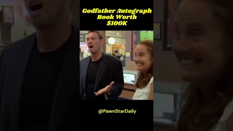 Godfather Autograph Book Worth  $100K
