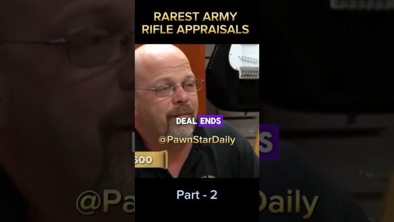 Rarest Army Rifle Appraisals #pawnstars #shorts #trendingnow
