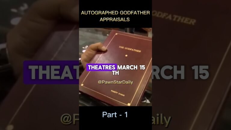 Rarest Godfather Autograph #pawnstars #shorts