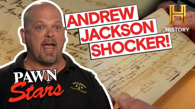 HIGH-STAKES OFFER for War of 1812 Jackson Document | Pawn Stars