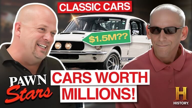 TOP 5 CLASSIC CARS (Rare Finds & Big $$$ Deals) | Pawn Stars