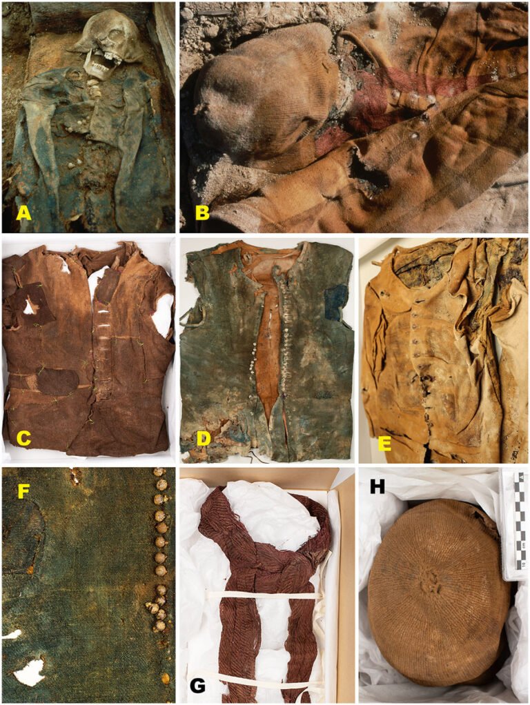 Garments preserved in whalers