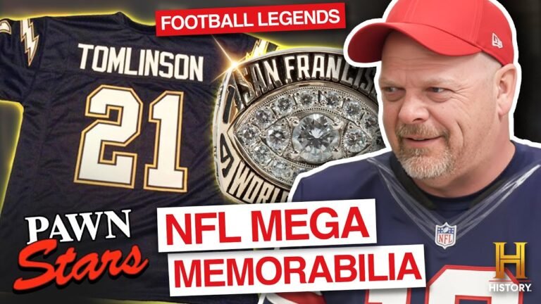 22 NFL TOUCHDOWN DEALS! RARE FOOTBALL MEMORABILIA | Pawn Stars
