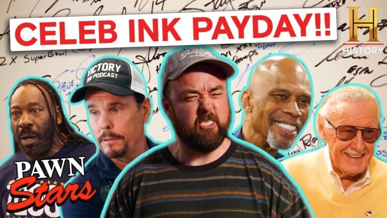 AUTHENTIC & PRICEY Celebrity Signatures | Pawn Stars