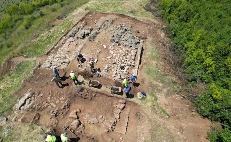 Greek-Style Temple Excavated in Albania