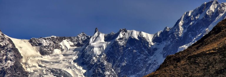 Mountains in the Andes, Ollantaytambo, Peru
