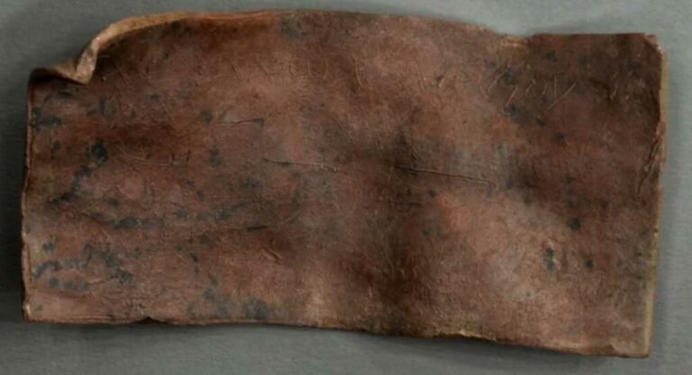 Roman Curse Tablet From the Netherlands Studied