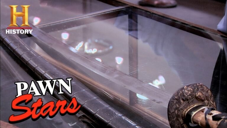 RAZOR-SHARP Samurai Sword is an ABSOLUTE STEAL (Season 7) | Pawn Stars
