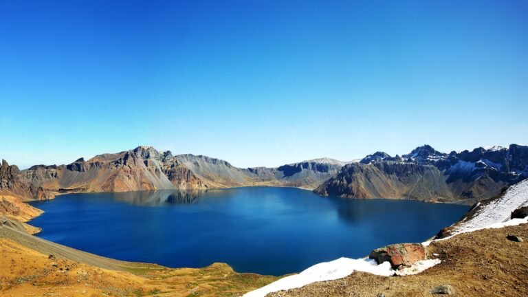 Heaven Lake: China's deepest lake sits atop a colossal volcano and belongs mostly to North Korea
