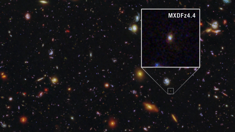 Hubble telescope spots 'impossible' light from a galaxy that shouldn't have been visible